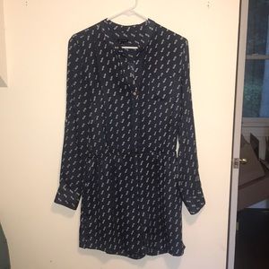 Ann Taylor Long Sleeve Romper